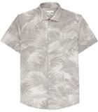 Reiss Palmetta Palm Print Shirt