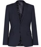 Reiss George B - Mens Slim-fit Blazer In Blue, Size 36