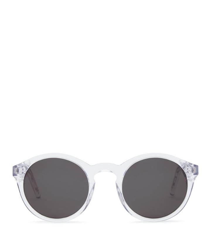 Reiss Barstow - Mens Monokel Eyewear Keyhole Sunglasses In White, One Size