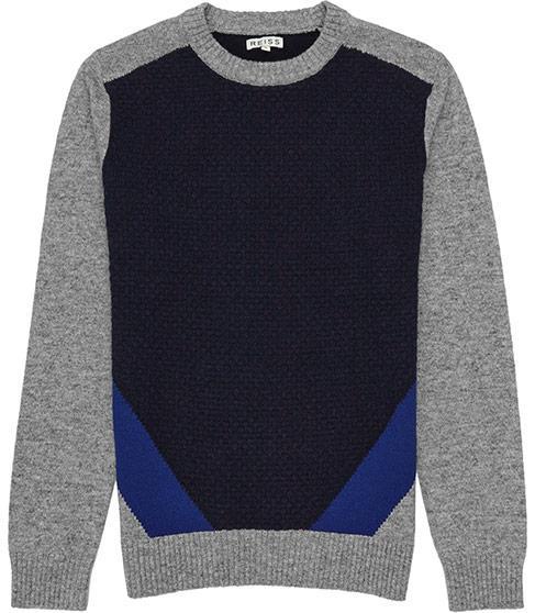 Reiss Windsor Block Colour Jumper