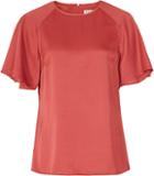Reiss Wave Bell Sleeve Top