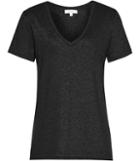 Reiss Leia - Womens Soft Jersey T-shirt In Black, Size Xs