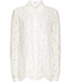 Reiss Yasmina - Womens Lace Blouse In White, Size 4