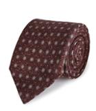 Reiss Ware - Silk Dot Tie In Red, Mens