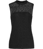 Reiss Leigh High-neck Lace Top