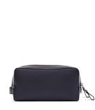 Reiss Welmont - Mens Double Zip Wash Bag In Black