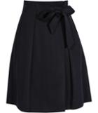 Reiss Beck - Womens Belted Skirt In Blue, Size 14