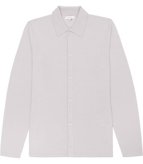 Reiss Dragon Textured Polo Shirt