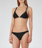 Reiss Annalise T - Triangle Bikini Top In Black, Womens, Size S