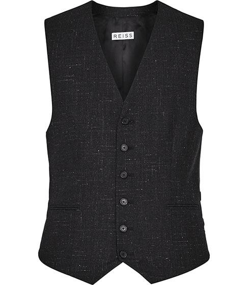Reiss Galaxy W Flecked Wool Waistcoat
