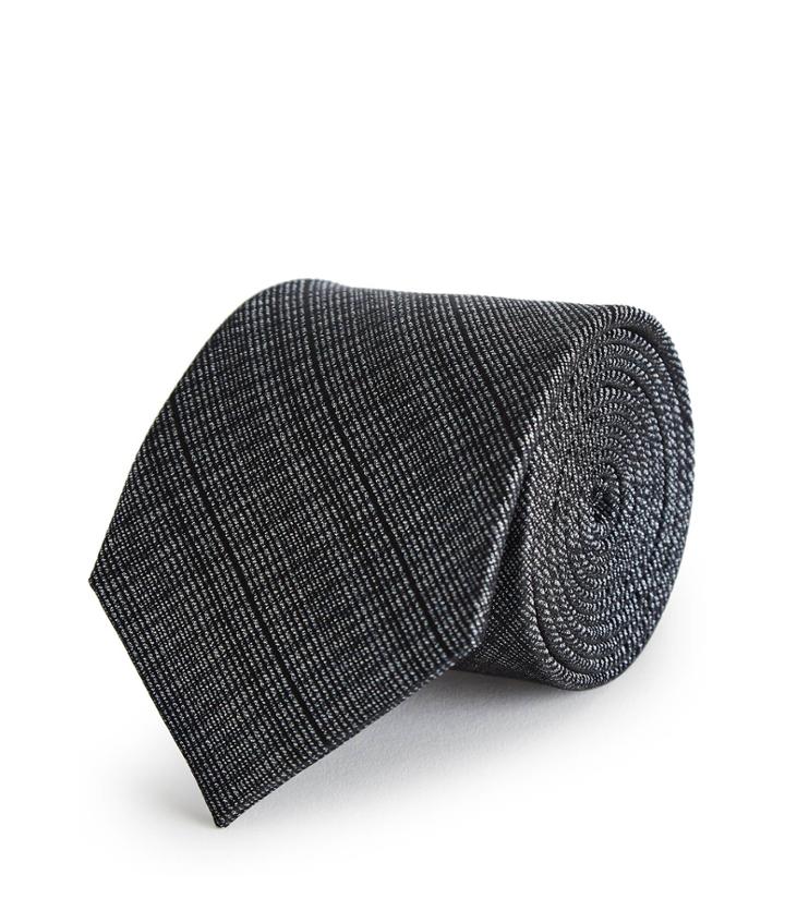 Reiss Fink - Silk Patterned Tie In Blue, Mens