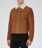 Reiss Phoenix - Mens Shearling Jacket In Brown, Size S