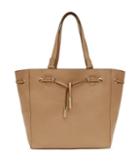 Reiss Enza - Womens Large Leather Shopper In Brown, Size One Size