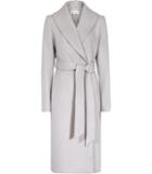 Reiss Cody - Womens Longline Wrap Coat In Grey, Size 4