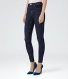 Reiss Helvin - High-rise Skinny Jeans In Blue, Womens, Size 25