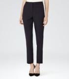 Reiss Tyra Trouser - Womens Slim-leg Trousers In Blue, Size 8
