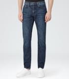 Reiss Tenda - Mens Slim-fit Washed Jeans In Blue, Size 30