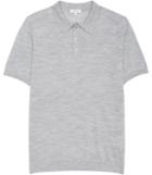 Reiss Manor - Knitted Polo Shirt In Grey, Mens, Size Xs