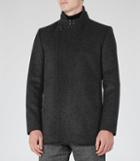 Reiss Inferno - Mens Wool-blend Coat In Grey, Size S