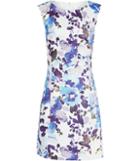 Reiss Juna - Womens Printed Dress In White, Size 4