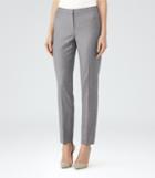 Reiss Sammy Trouser - Tailored Trousers In Grey, Womens, Size 8
