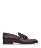 Reiss Pete - Mens Leather Tasselled Loafers In Black, Size 7
