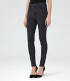 Reiss Helvin - High-rise Skinny Jeans In Blue, Womens, Size 27