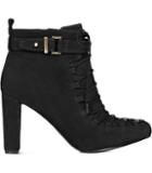 Reiss Kristina Lace Up Booties
