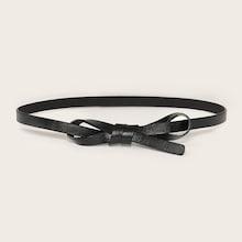 Romwe Self Tie Pu Belt