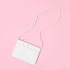 Romwe Double Pocket Front Crossbody Bag