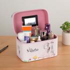 Romwe Tower Print Cosmetic Storage Bag