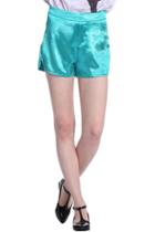 Romwe Romwe Soft Turquoise Shorts