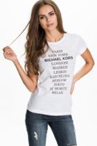 Romwe Vintage Letters Print White T-shirt