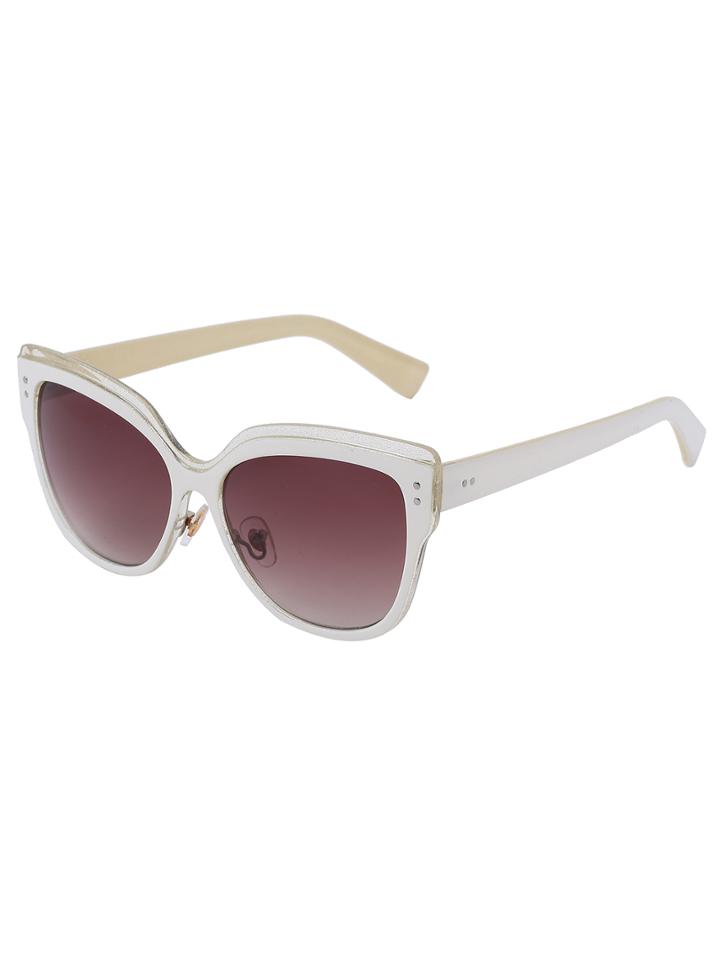 Romwe Gradient Lenses Cat Eye Sunglasses