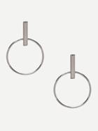 Romwe Silver Retro Alloy Geometric Earrings