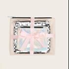 Romwe Sequin And Iridescent Zipper Bag Sets 3pcs