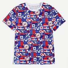 Romwe Guys Geo Pattern Tee