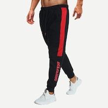 Romwe Men Letter Print Pants
