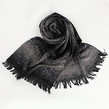 Romwe Guys Frayed Trim Scarf