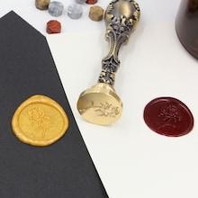 Romwe Rose Wax Seal Stamp 1pc