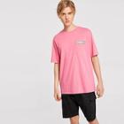 Romwe Guys Letter Print Pocket Patched T-shirt
