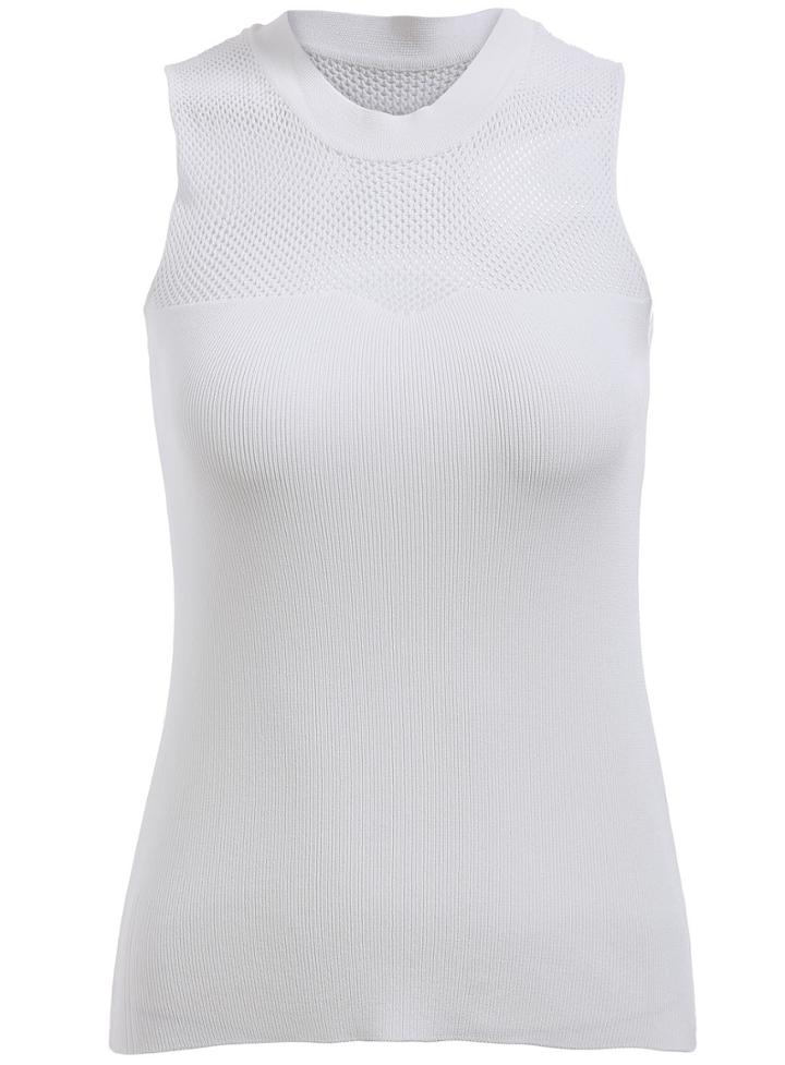 Romwe Knit Slim Tank Top
