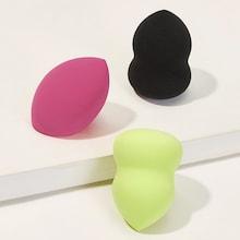 Romwe Plain Makeup Sponge 3pcs