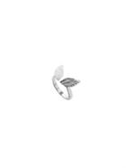 Romwe Silver Plated Wings Ring