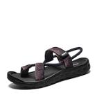 Romwe Guys Toe Ring Canvas Sandals