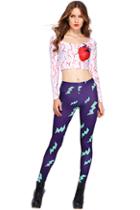 Romwe Lightning Leggings