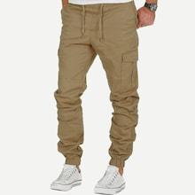 Romwe Men Pocket Drawstring Pants