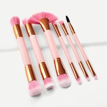 Romwe Double Head Makeup Brush 6pcs