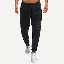 Romwe Men Drawstring Waist Pants