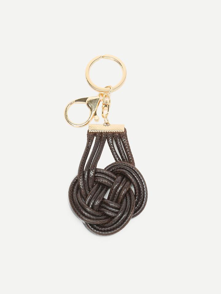 Romwe Woven Design Bag Accessory